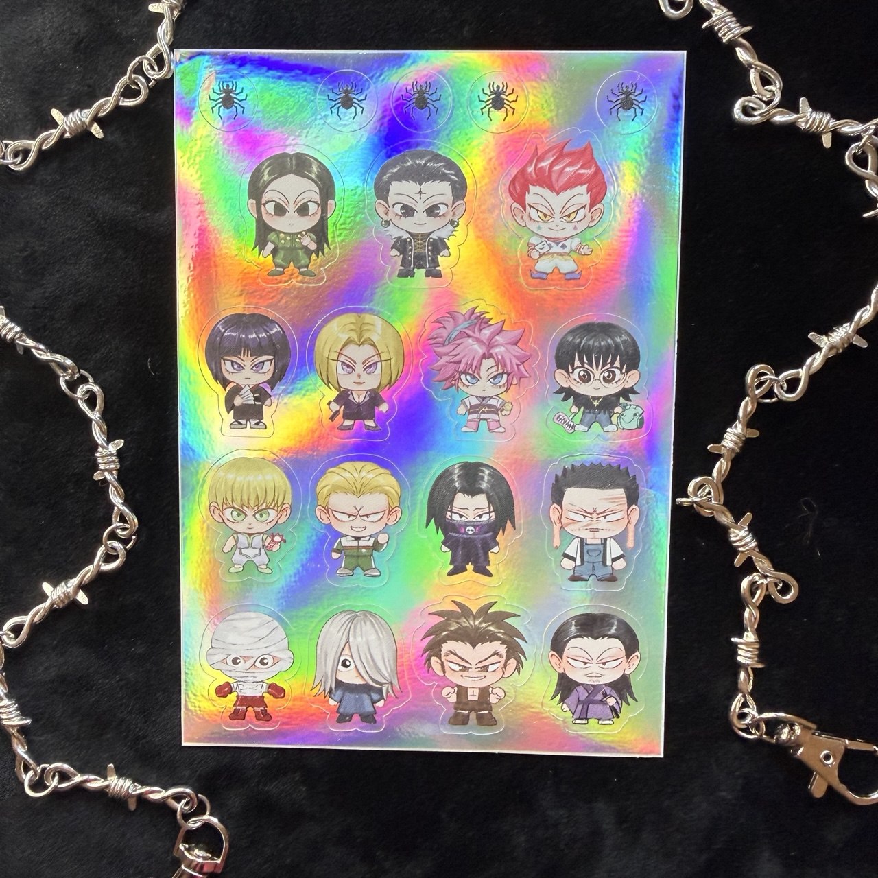 Стикерпак Пауки  Охотник X Охотник