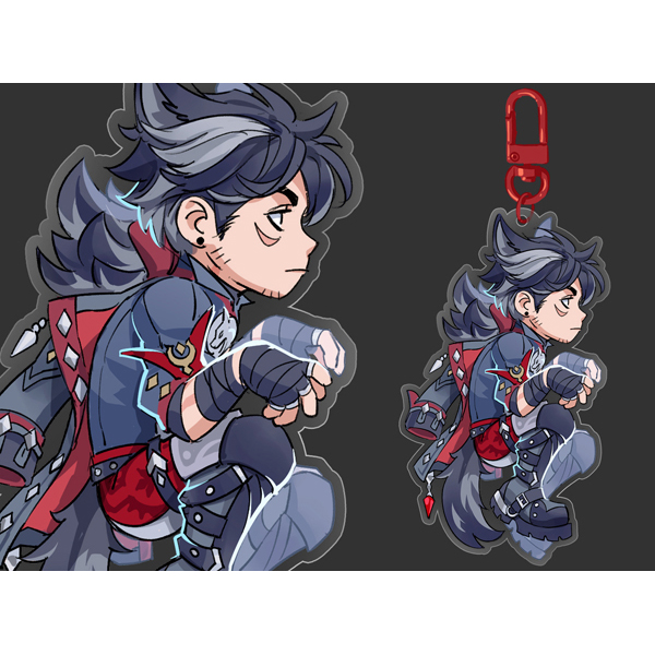 Брелок Ризли 6,5см