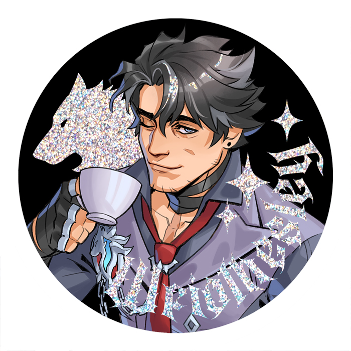 Значок 56мм Ризли