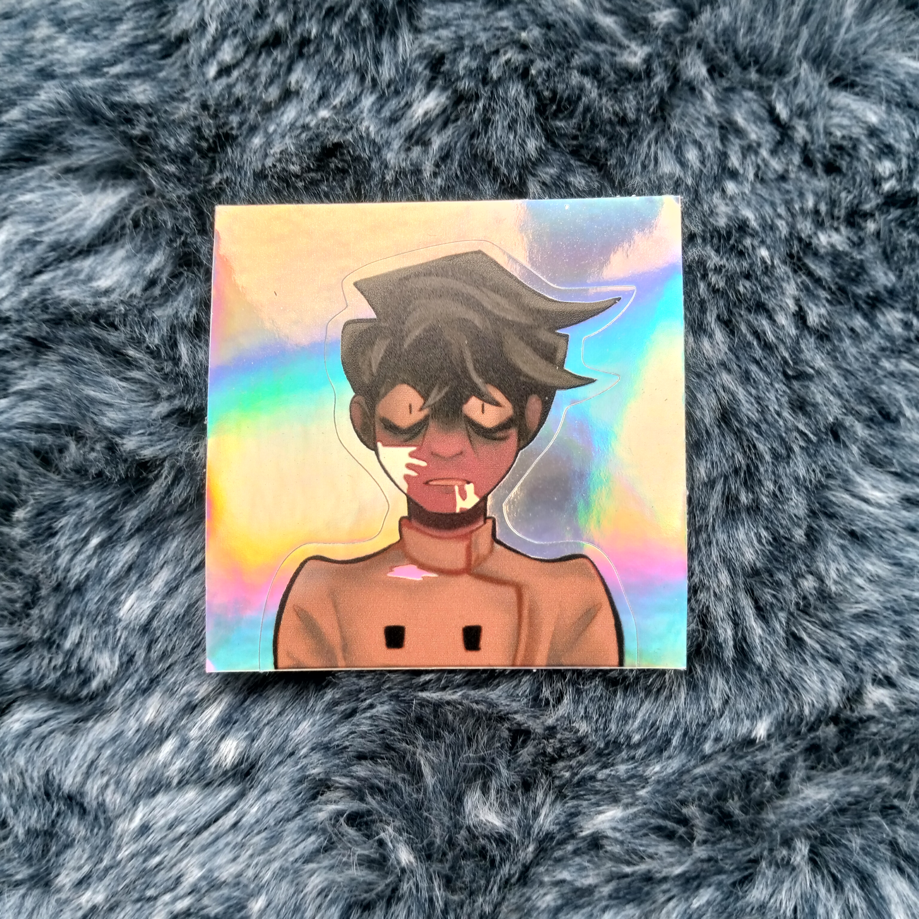 Стикер голография Винсент