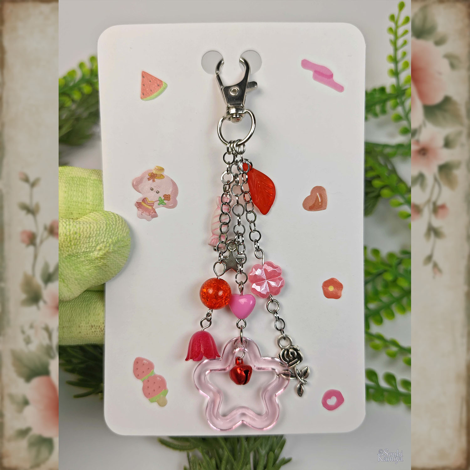 Брелок Красный