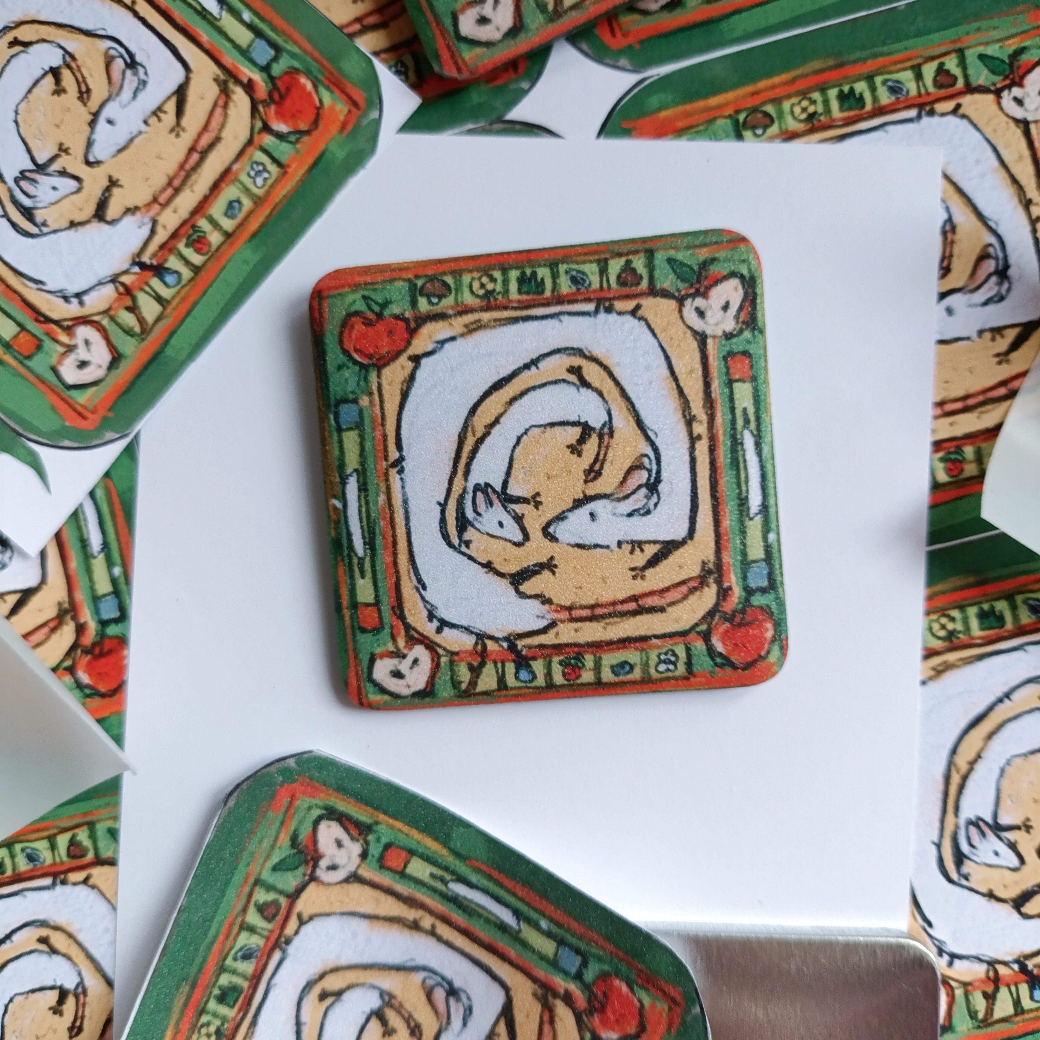 Значок нутрии