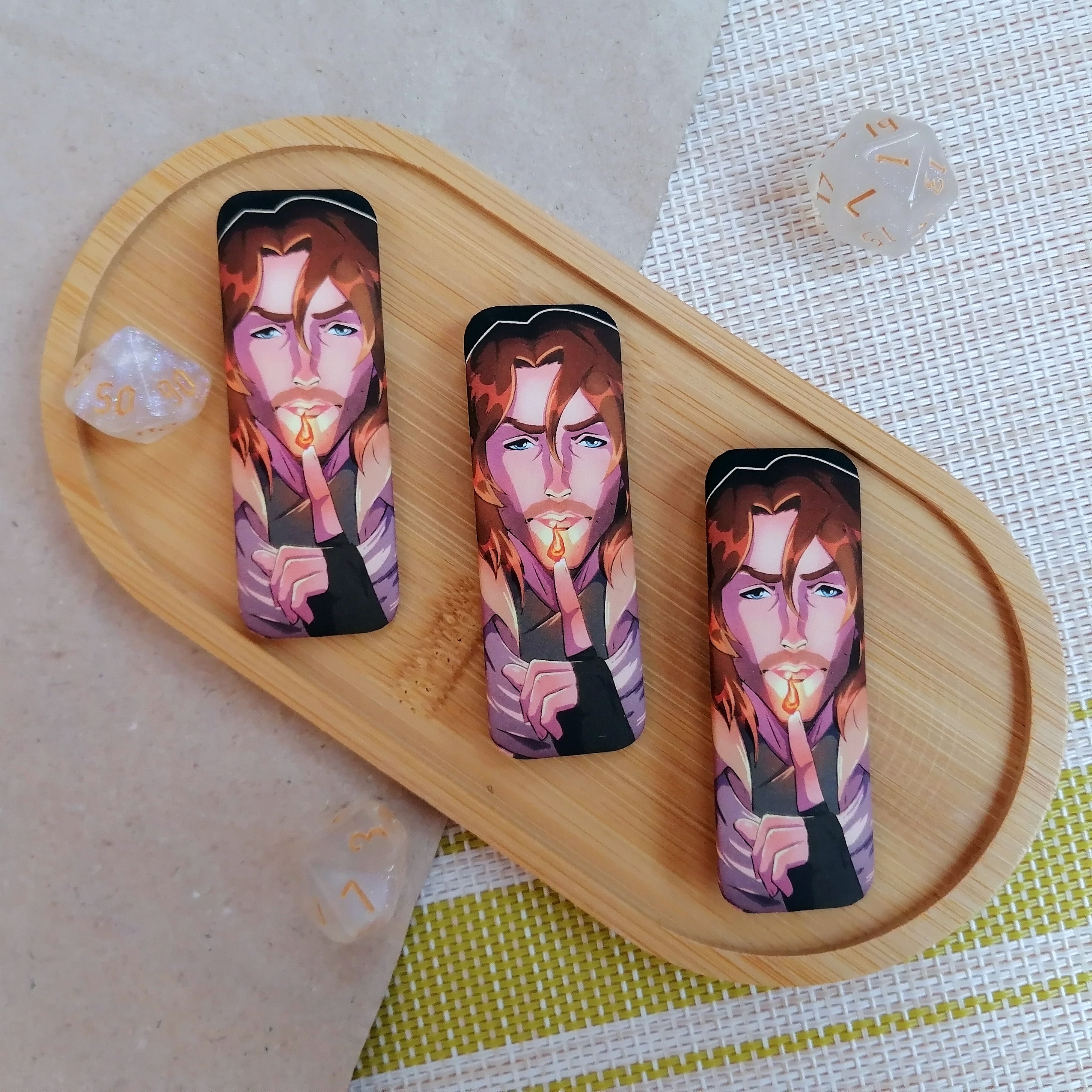 Значок Калеб Могучая девятка/The Mighty Nein