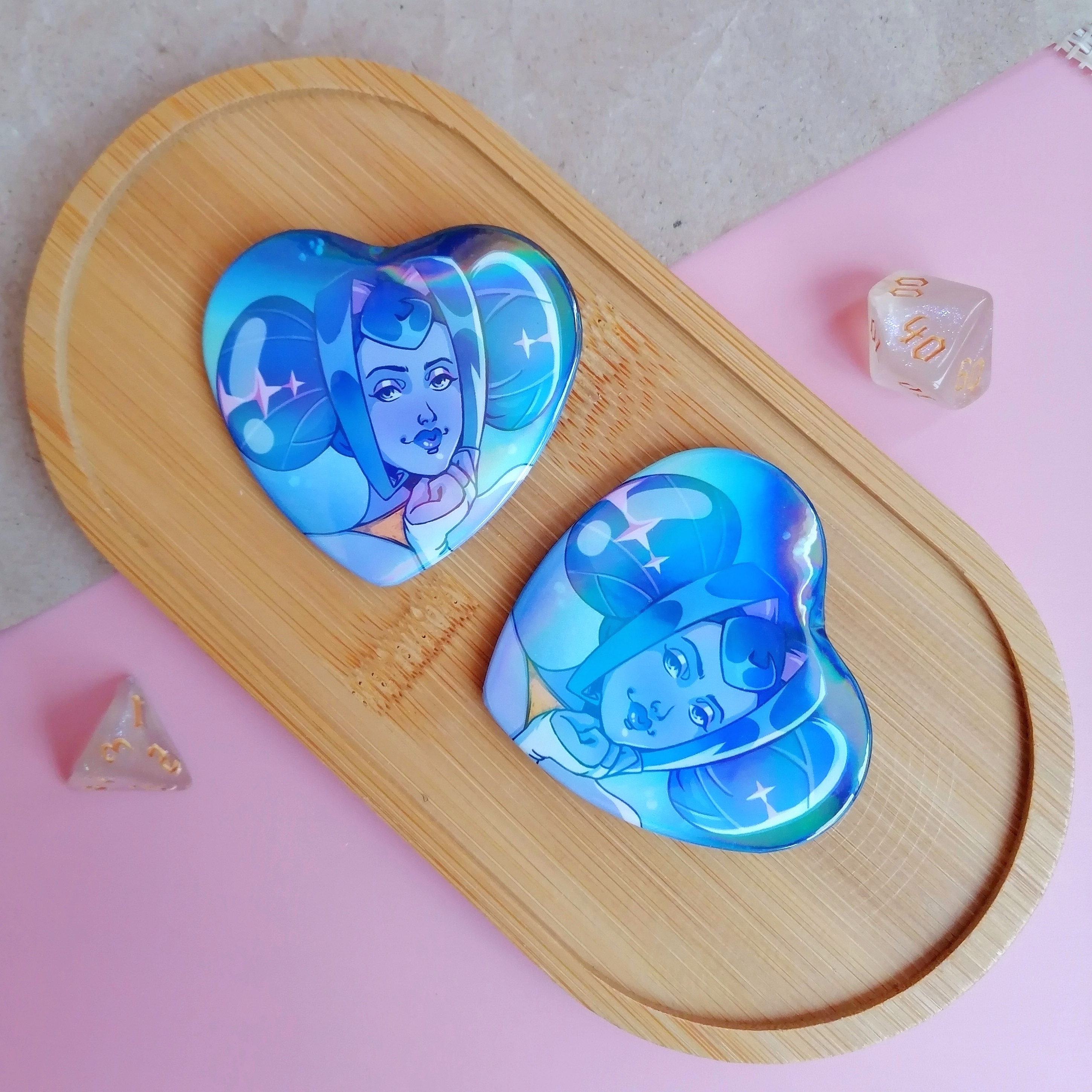 Значок сердце Гвиневра Рыцари Гвиневры