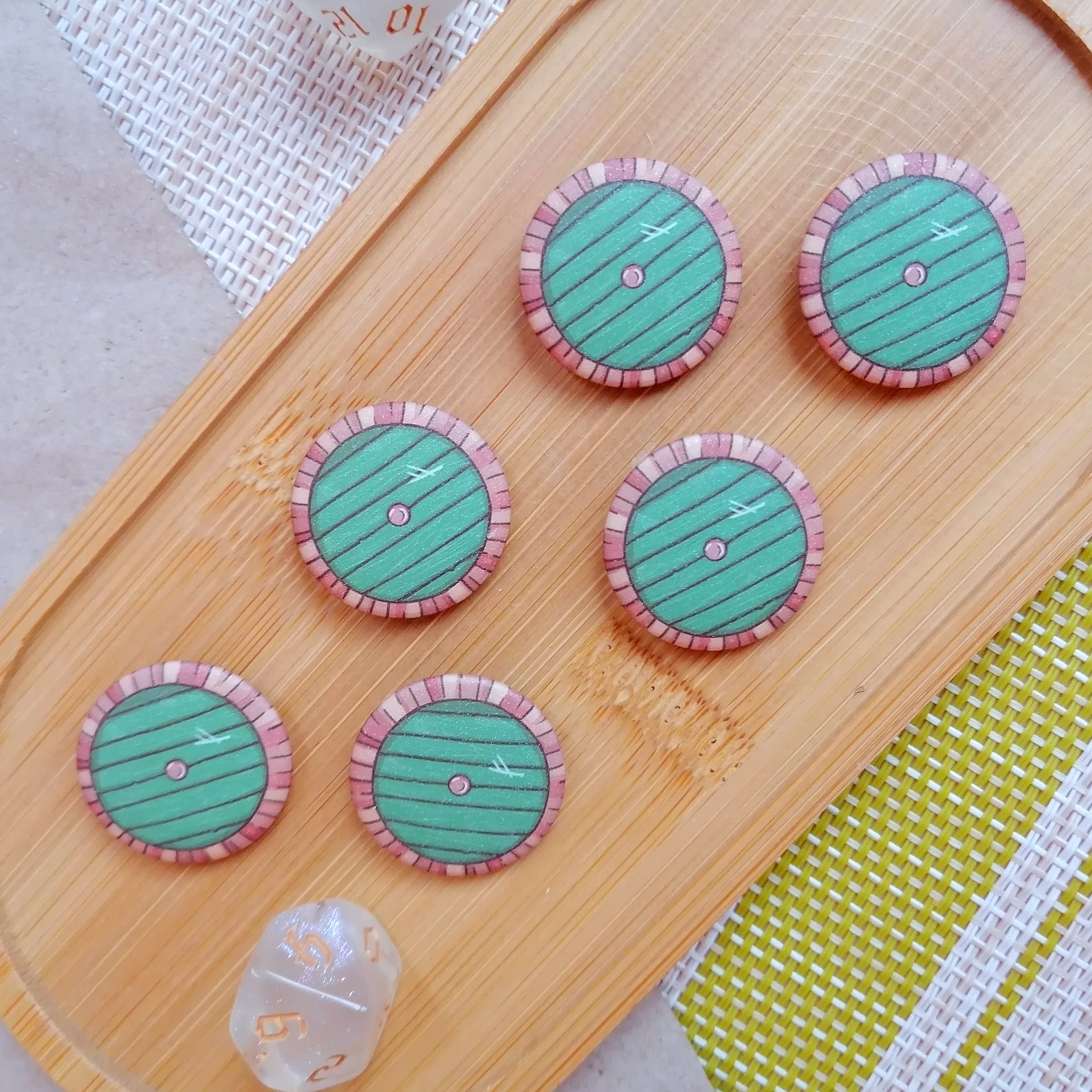 Значок 25мм Дверка Хоббита