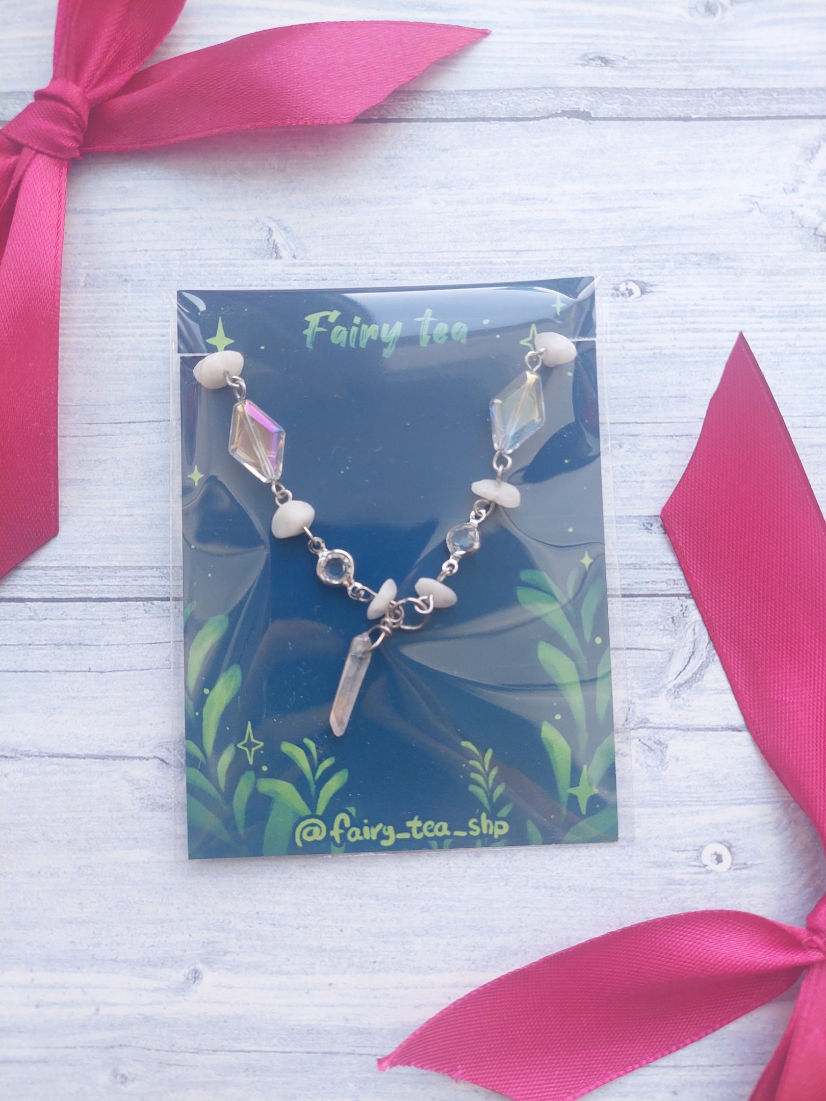 Мини колье Кристалл