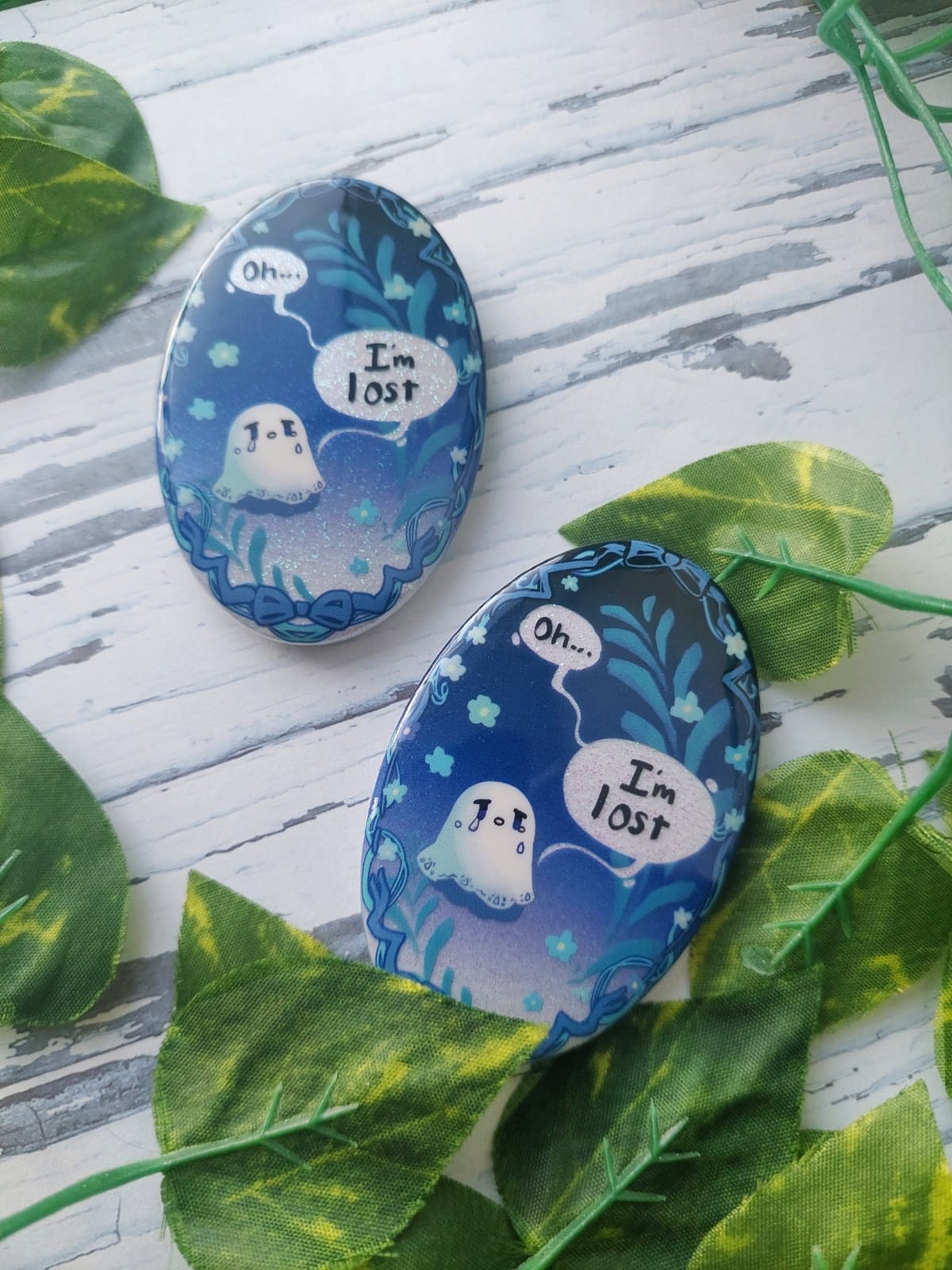 Значок овал Я потерялся