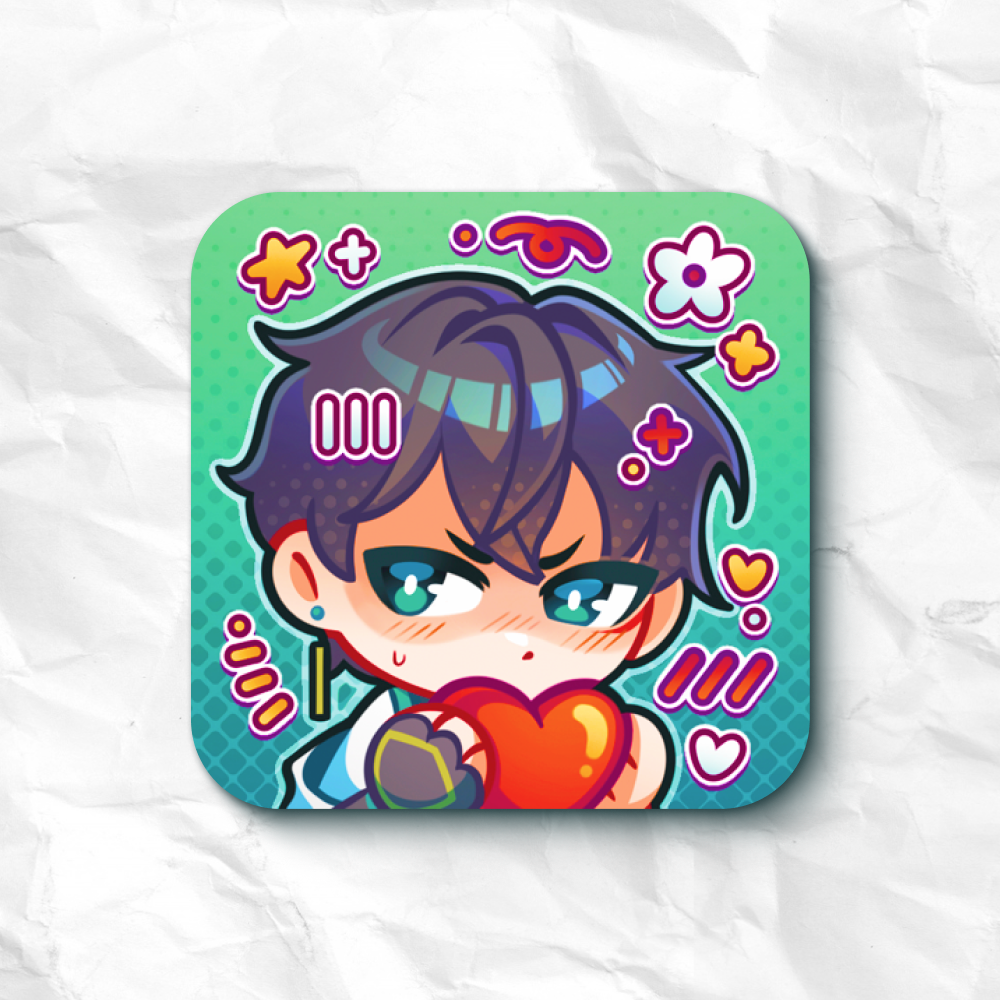 Стикер 3D 30мм ХСР Дань Хэн