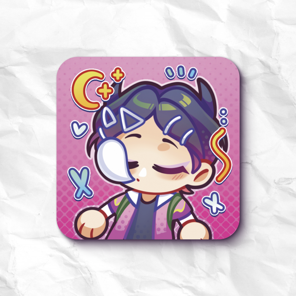 Стикер 3D 25мм Валорант Клов