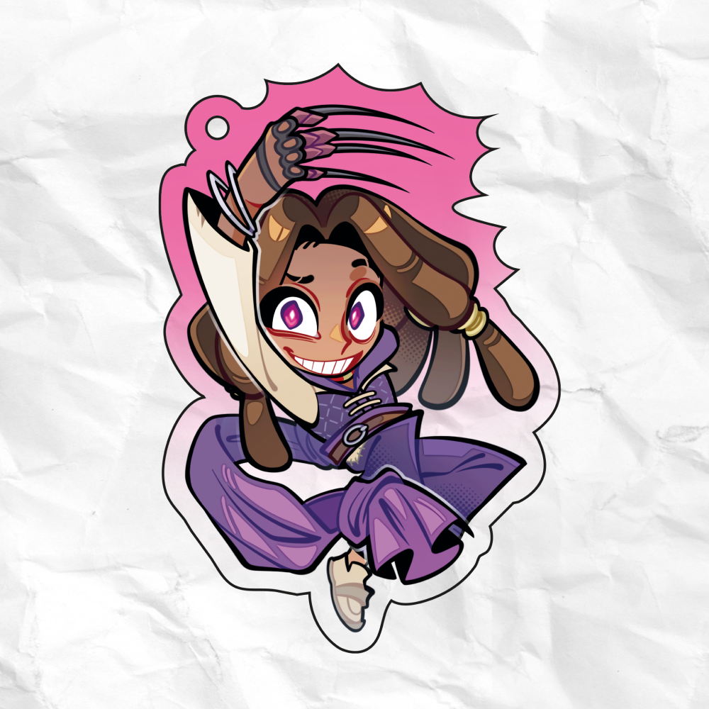 Брелок 6см Гачиакута Джаббер