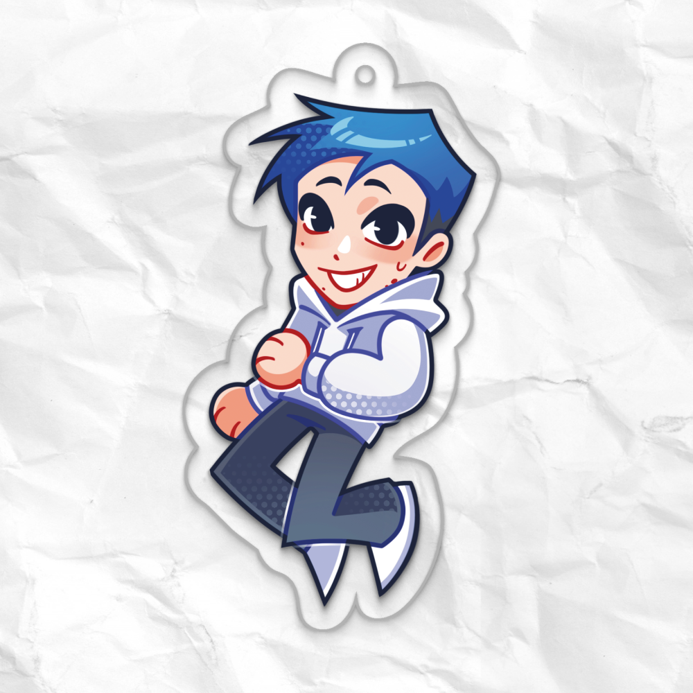 Брелок 6см Твич Мазеллов Синий