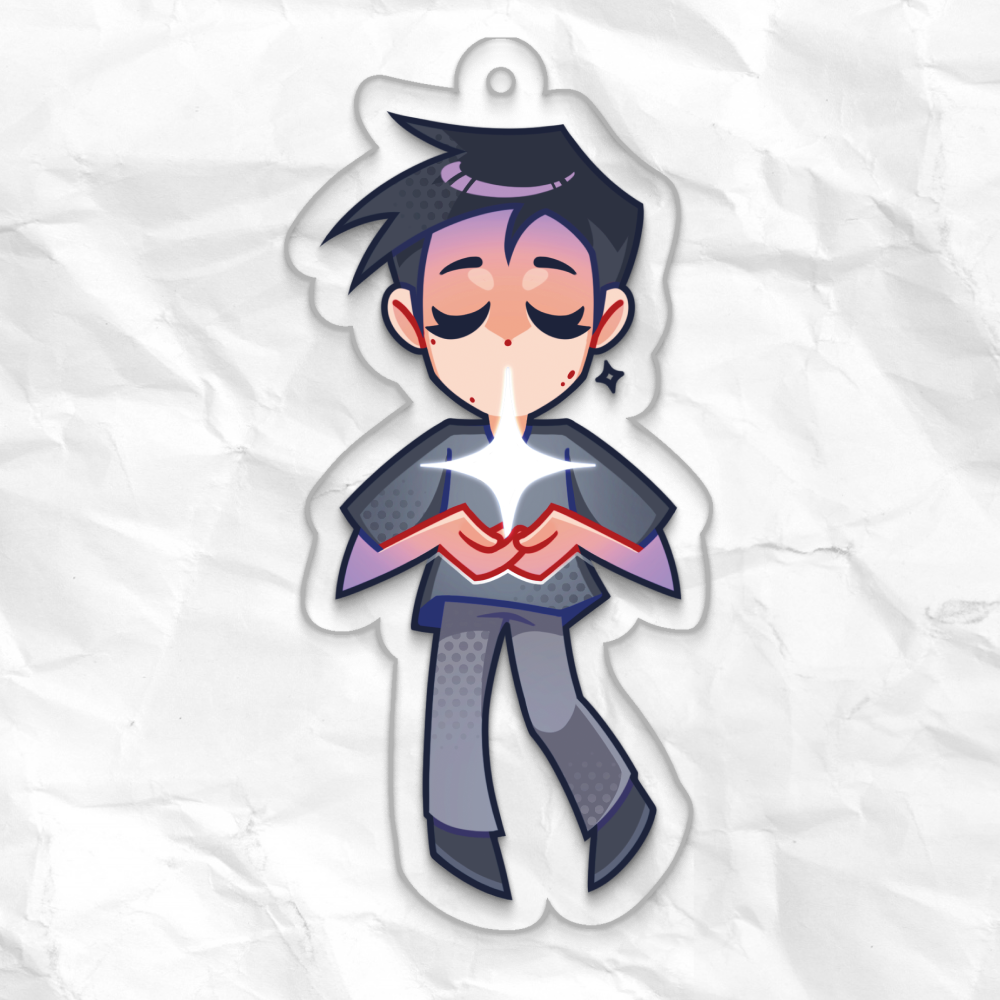 Брелок 6см Твич Мазеллов Черный