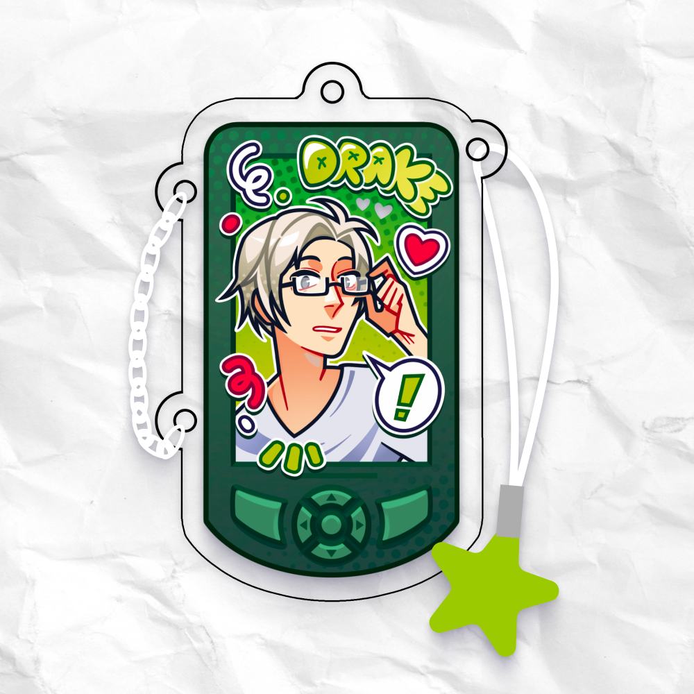 Брелок 6см Твич Дрейк