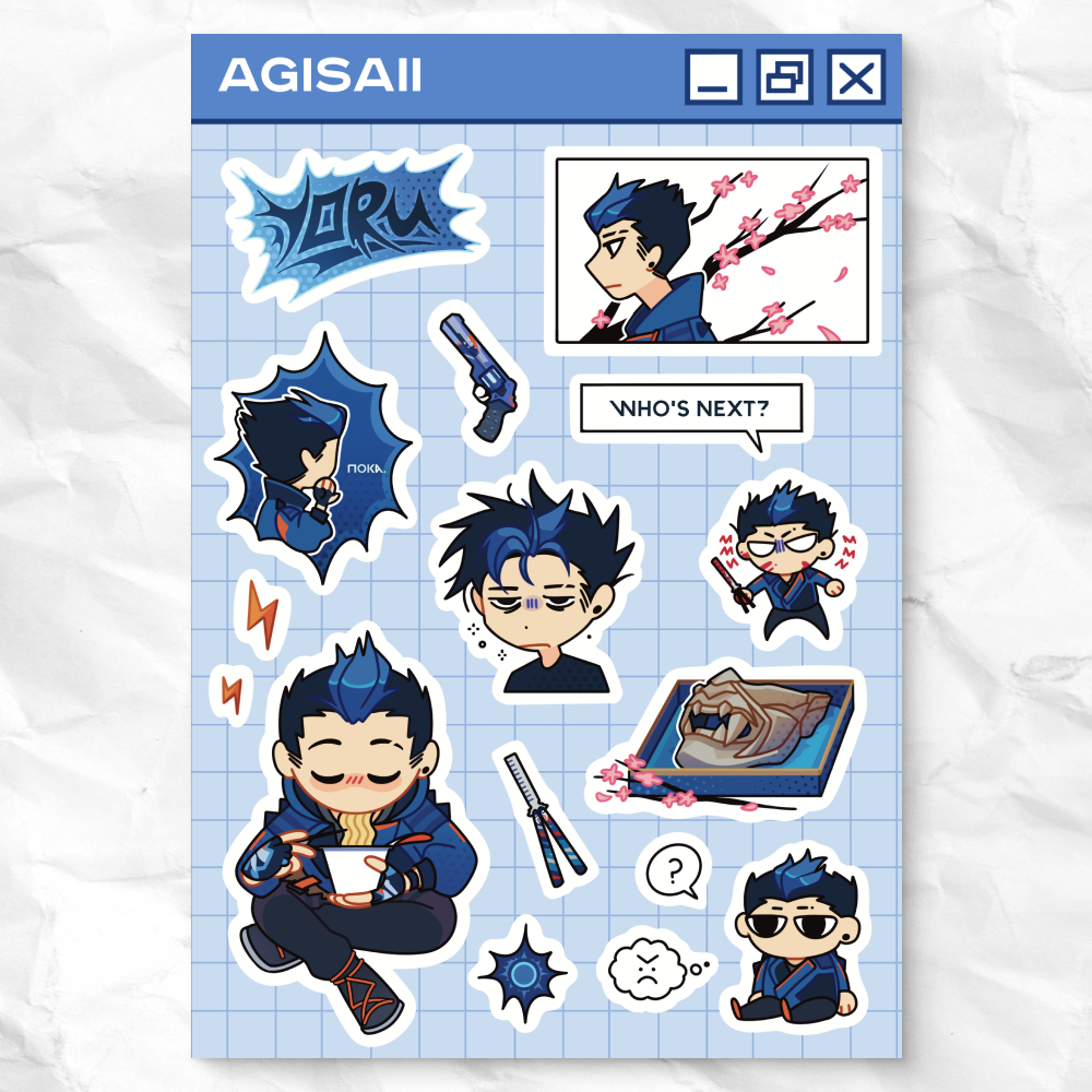 Стикерпак Валорант Йору