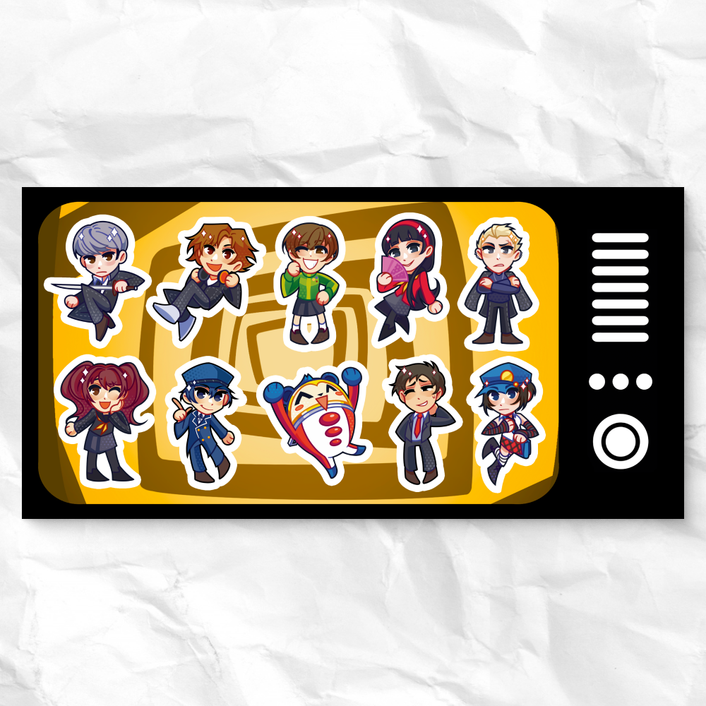 Стикерпак Персона 4