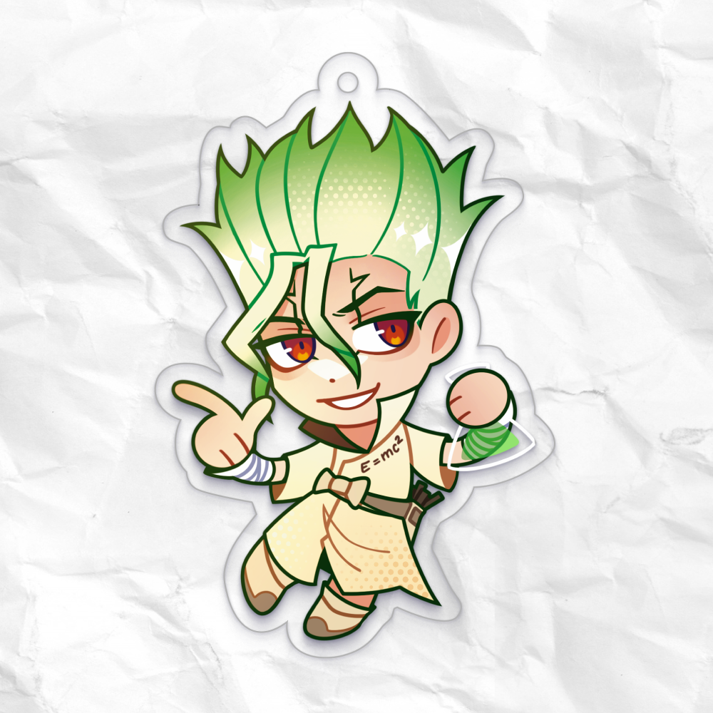 Брелок 6см Доктор стоун Сенку