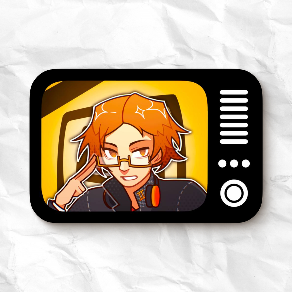 Значок 60х40 Персона 4 Йоске в ТВ