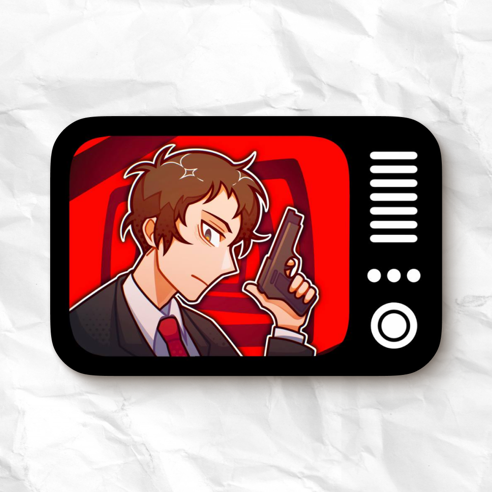 Значок 60х40 Персона 4 Адачи в ТВ