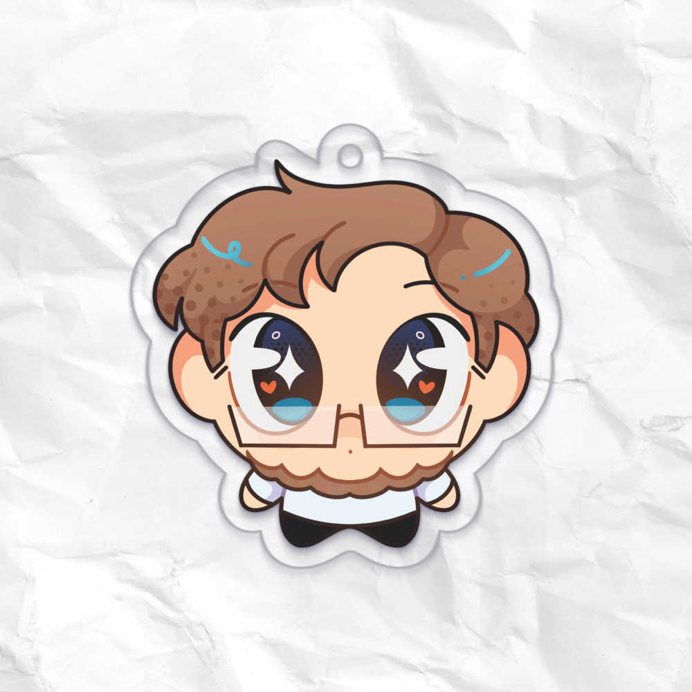 Брелок 3см Твич Т2х2