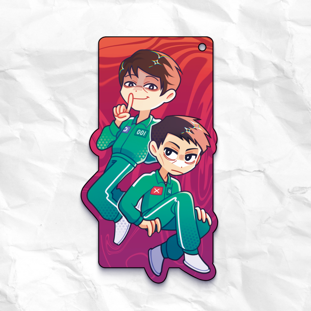 Брелок 6см Игра в кальмара 457