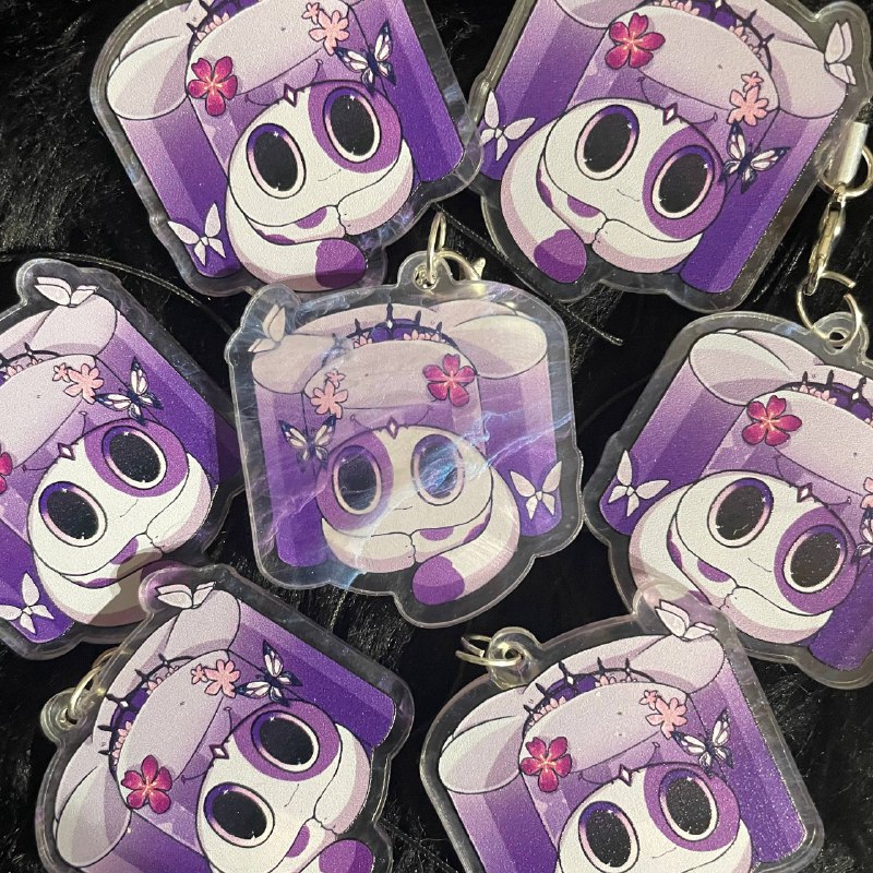 Кастория котопуфик брелок 4см