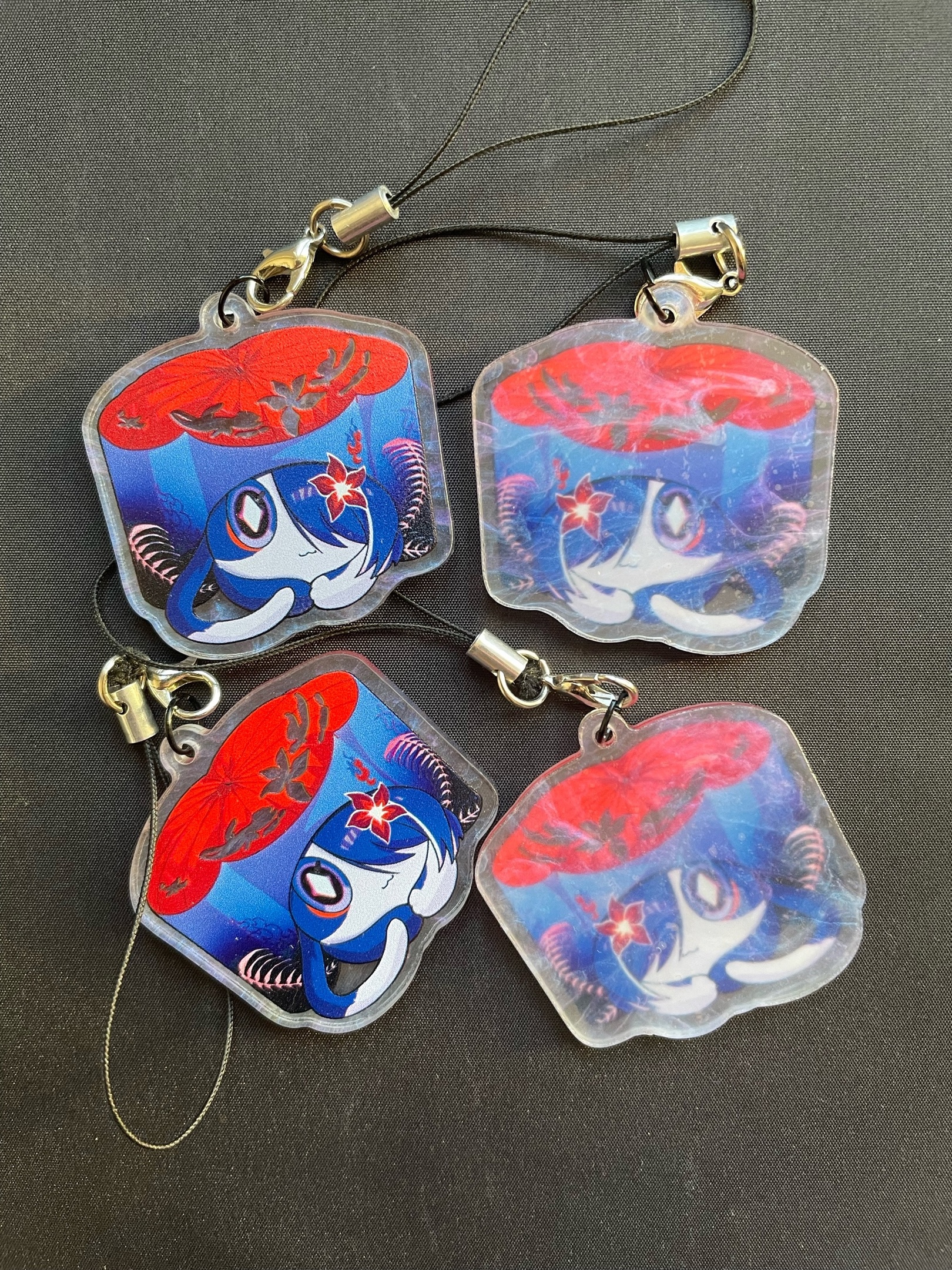 Ахерон котопуфик брелок 4см