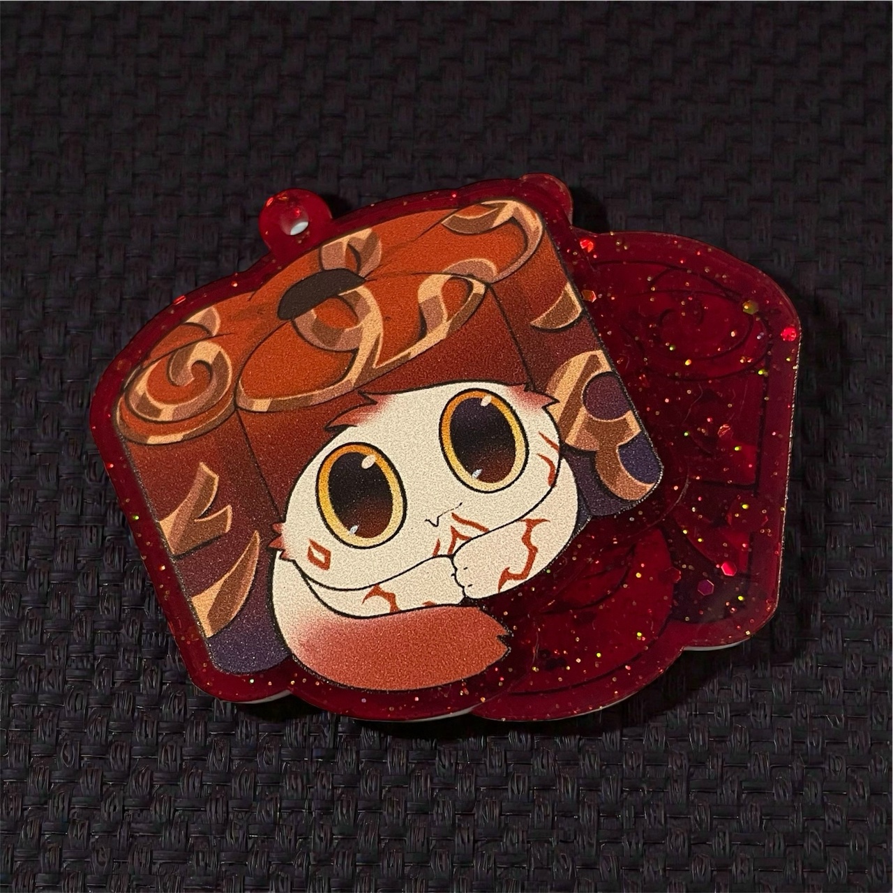 Мидей котопуфик брелок 4см