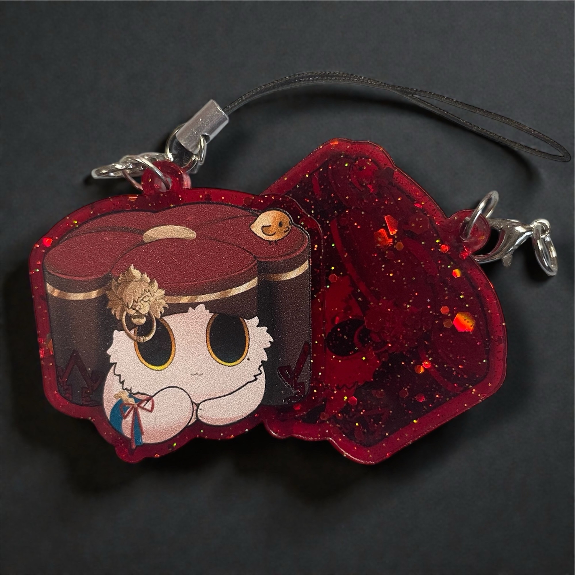 Генерал котопуфик брелок 4см