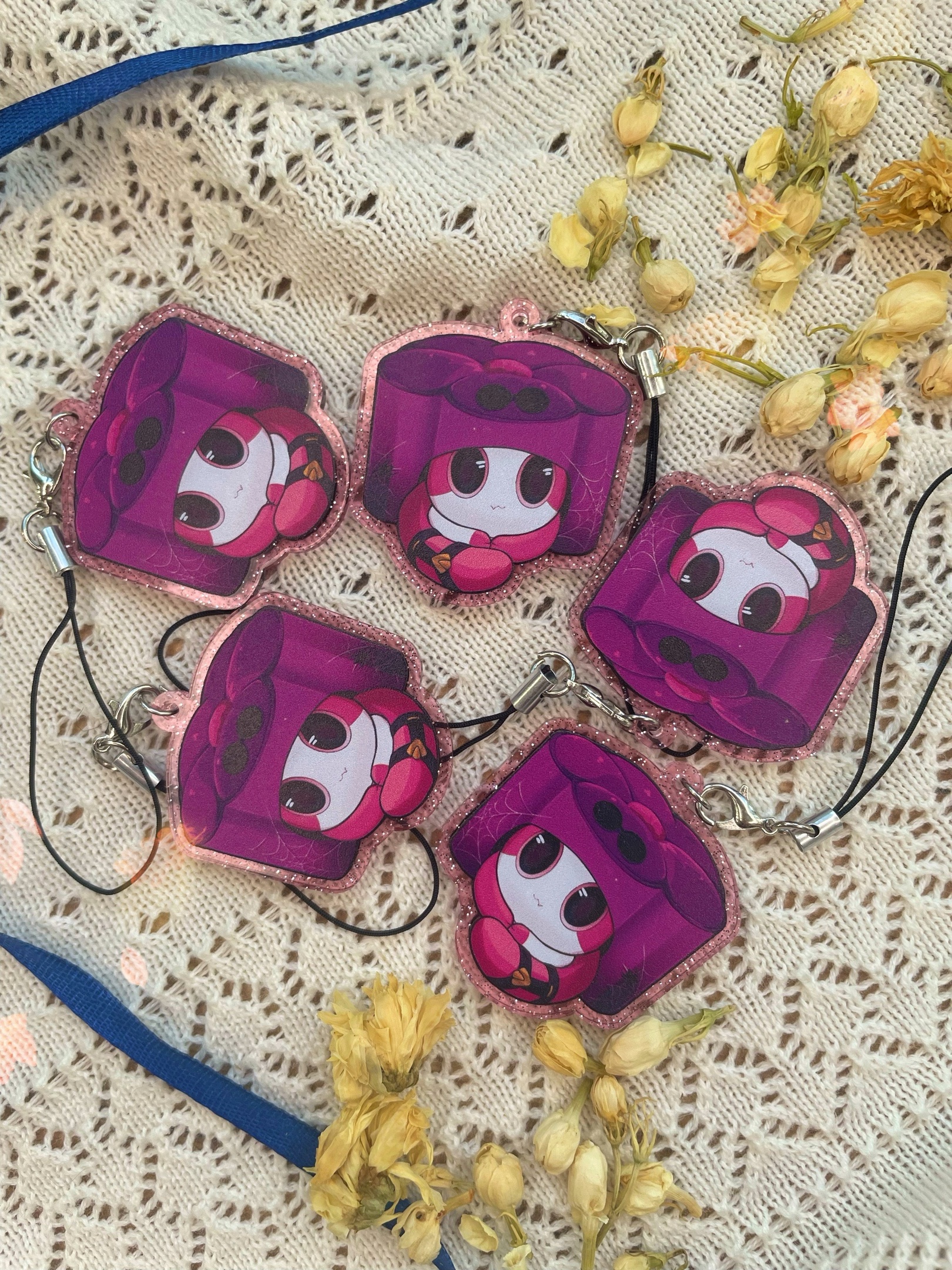 Кафка котопуфик брелок 4см