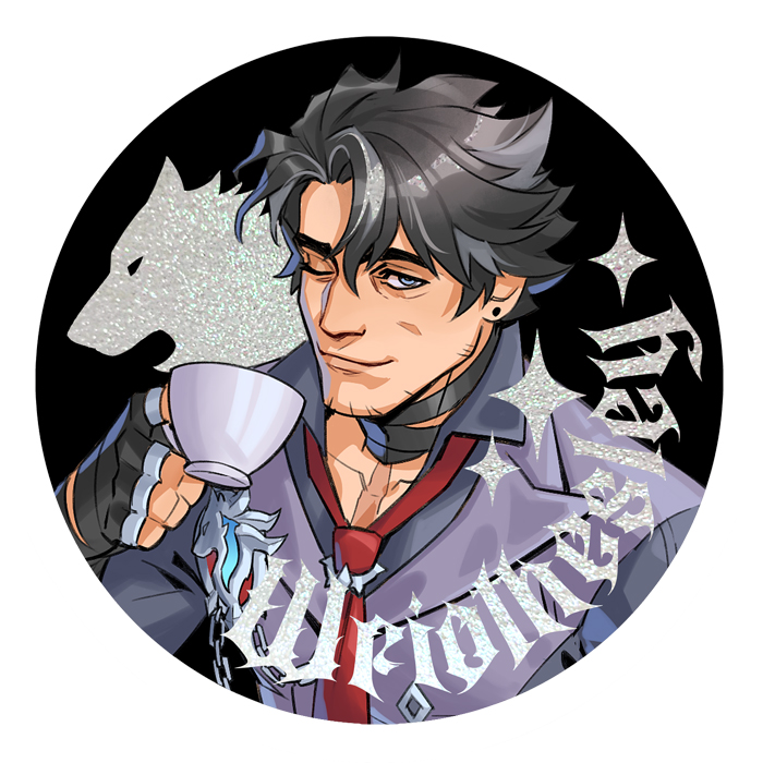 Значок 56мм Ризли