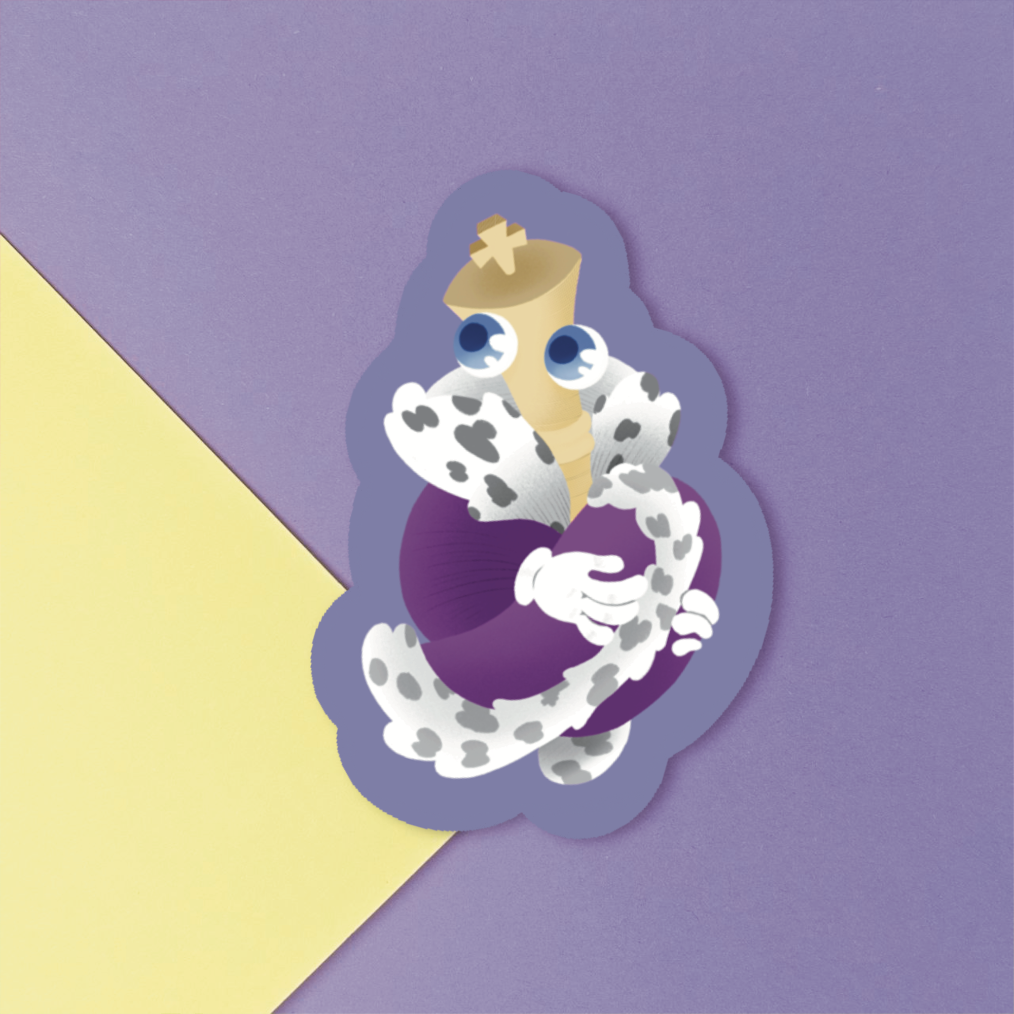 Стикер Кингер/Королек