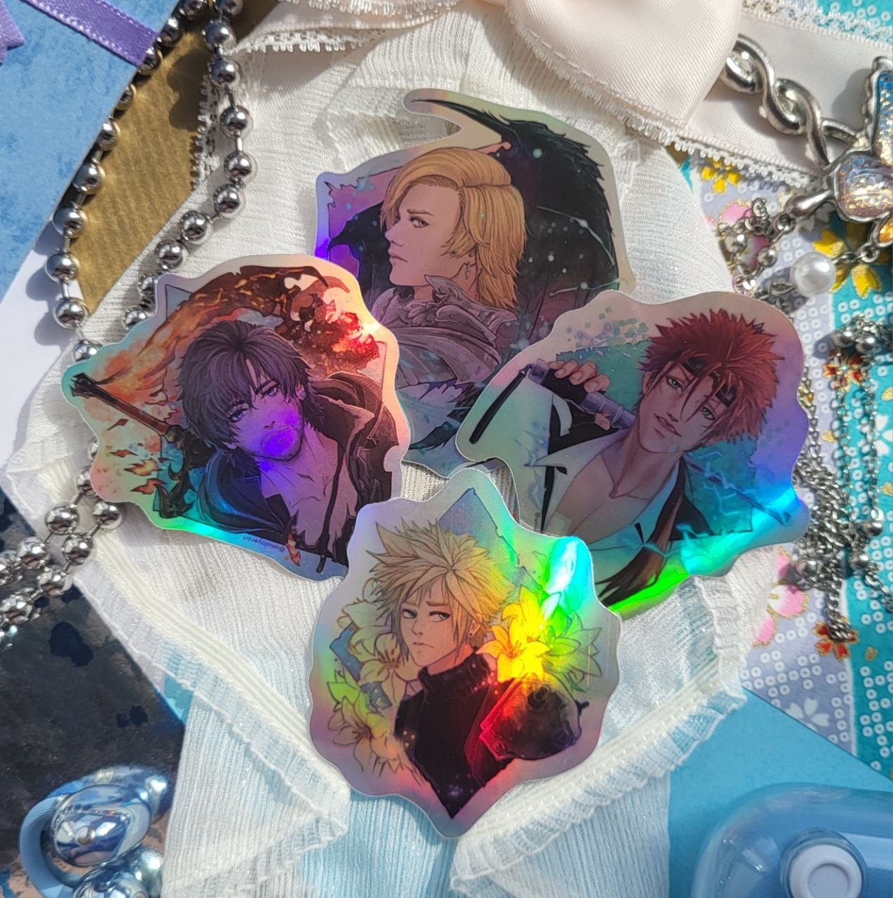 Набор наклеек винил "Final Fantasy"