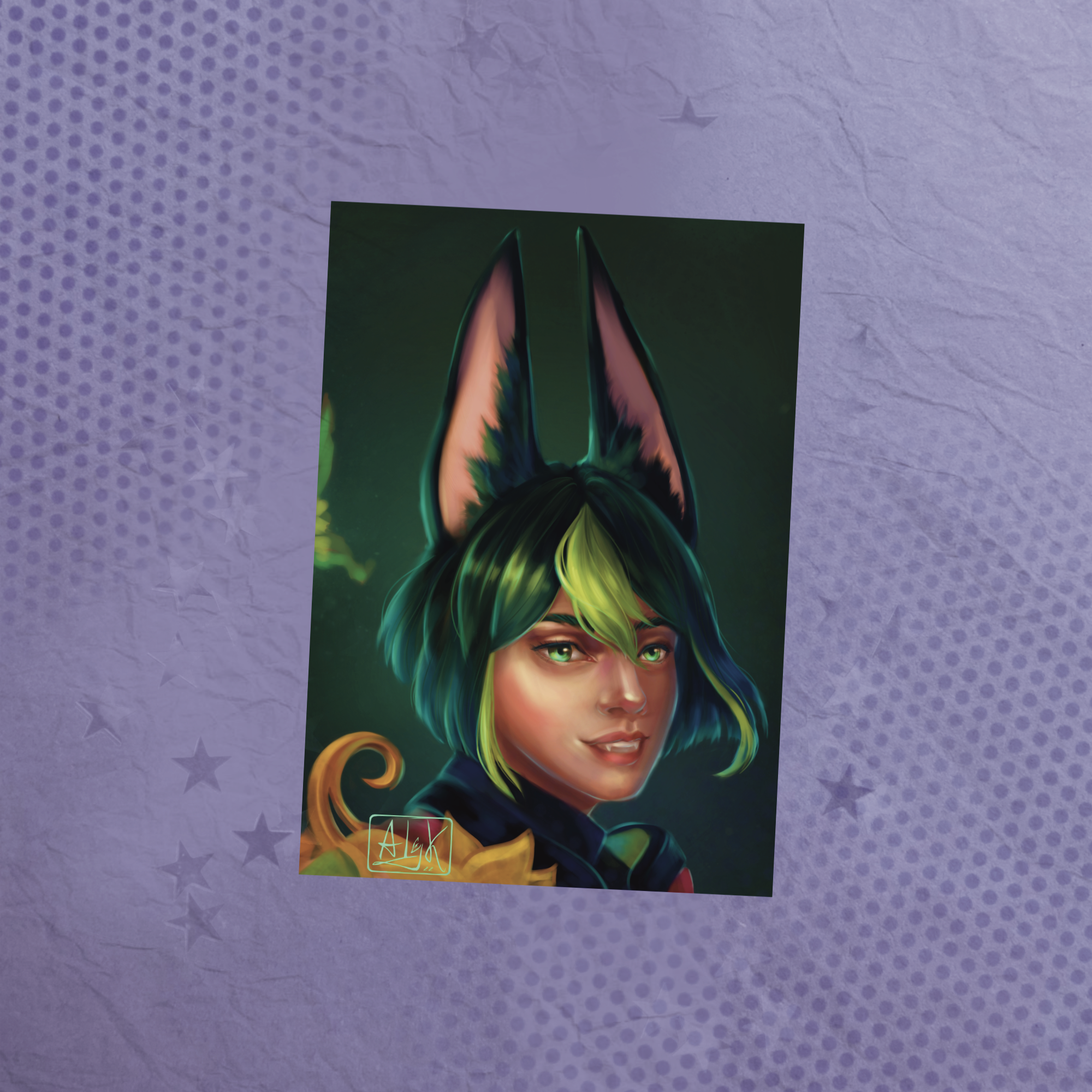 Открытка Тигнари