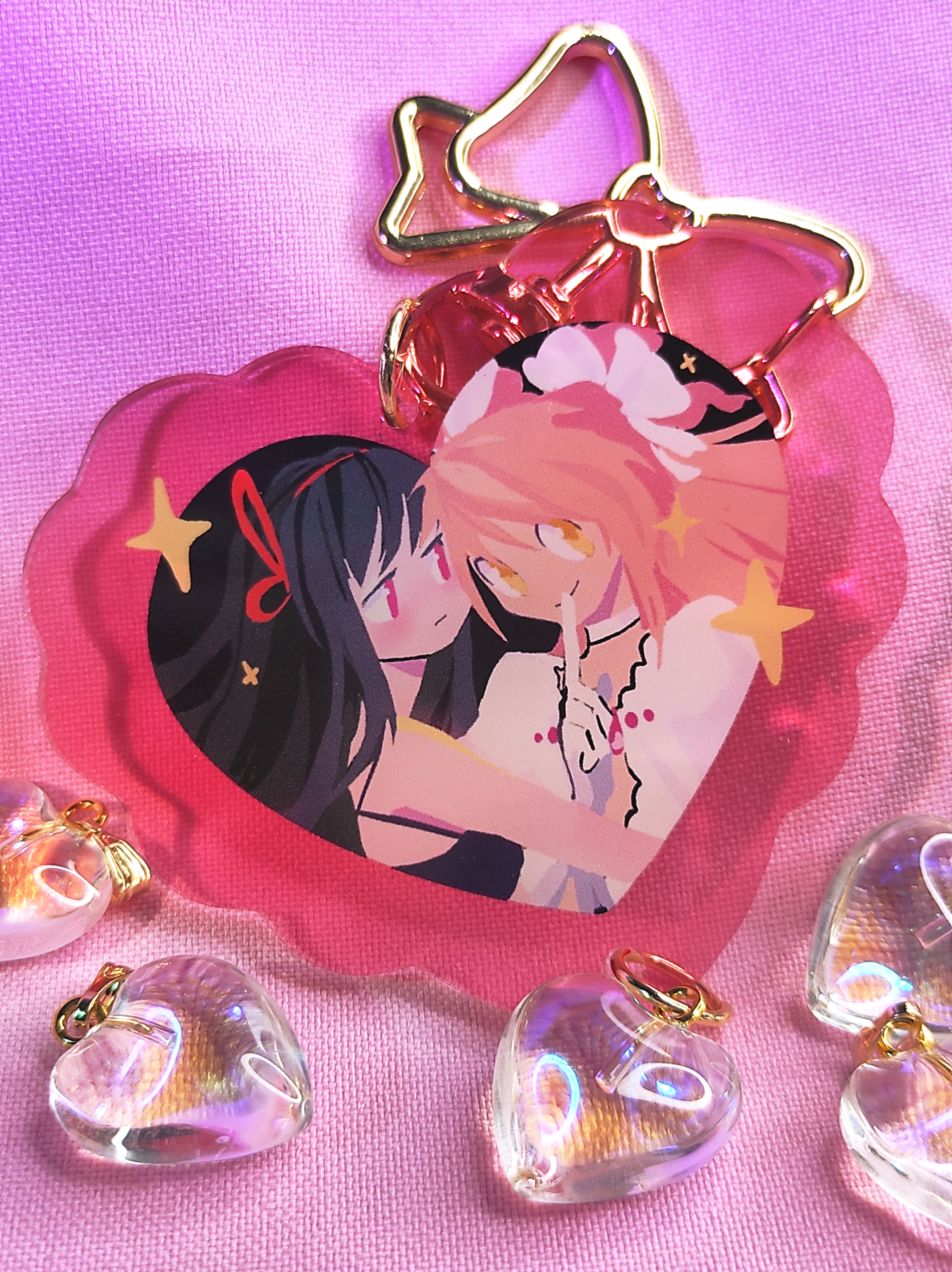 Брелок мадока сердце