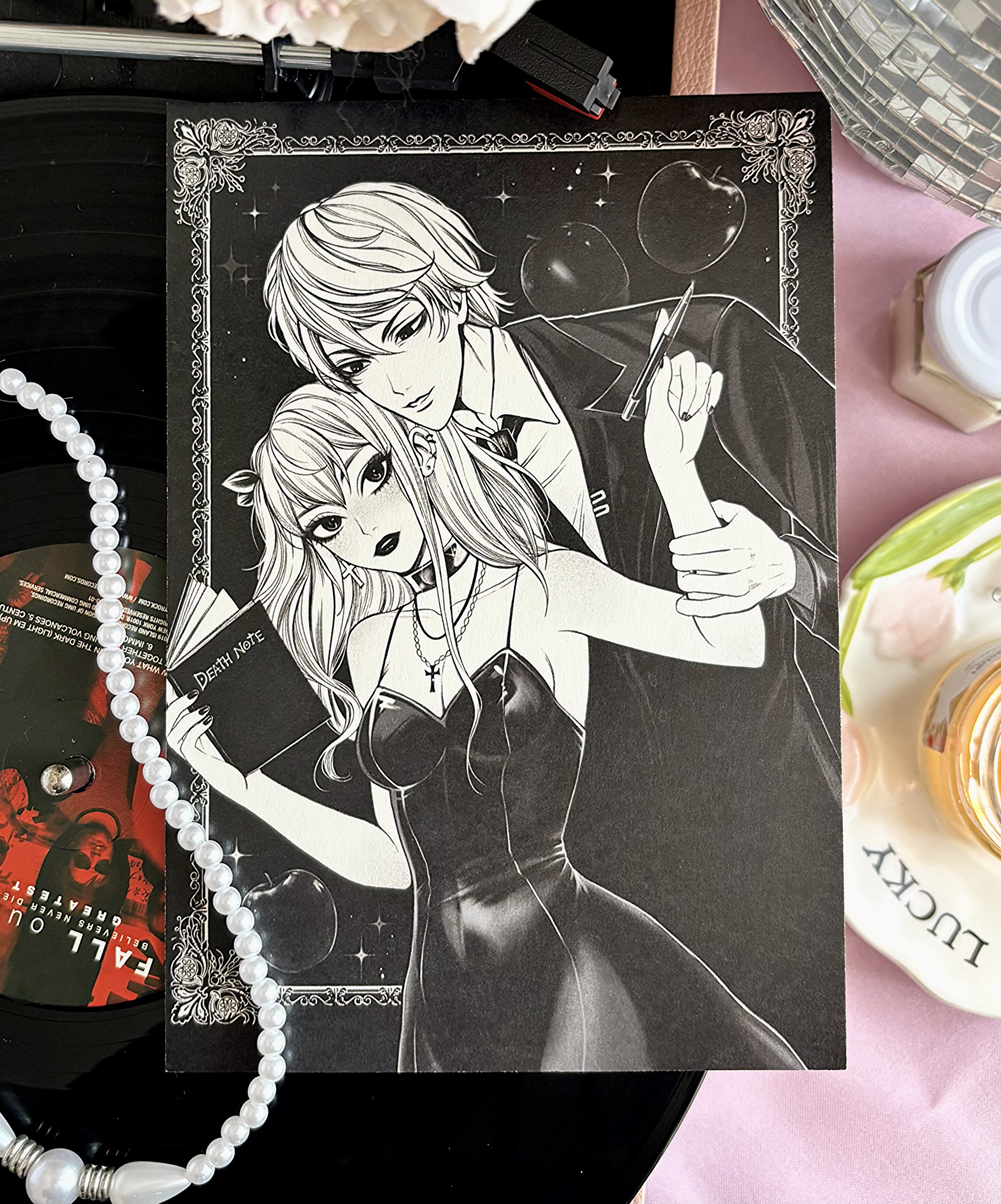 Плакат "Лайт и Миса"