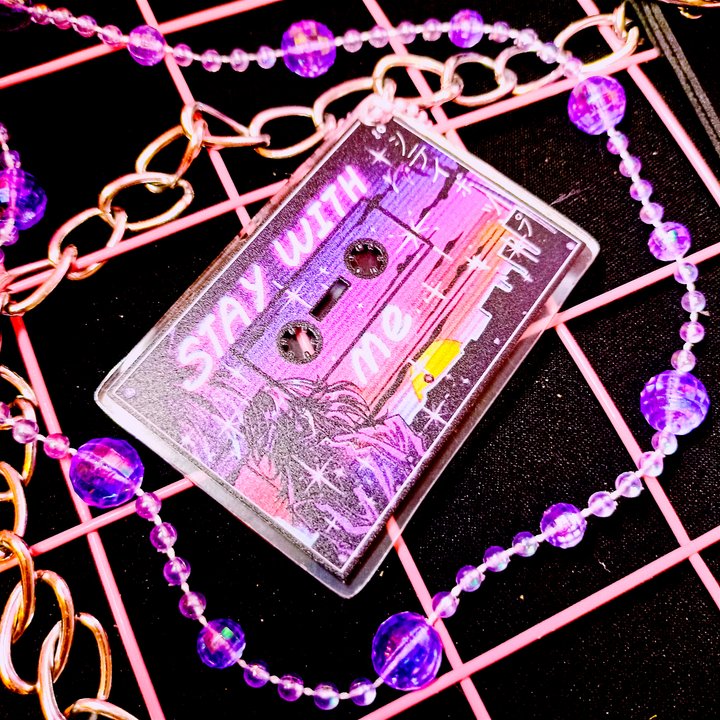 Брелок-кассета stay with me