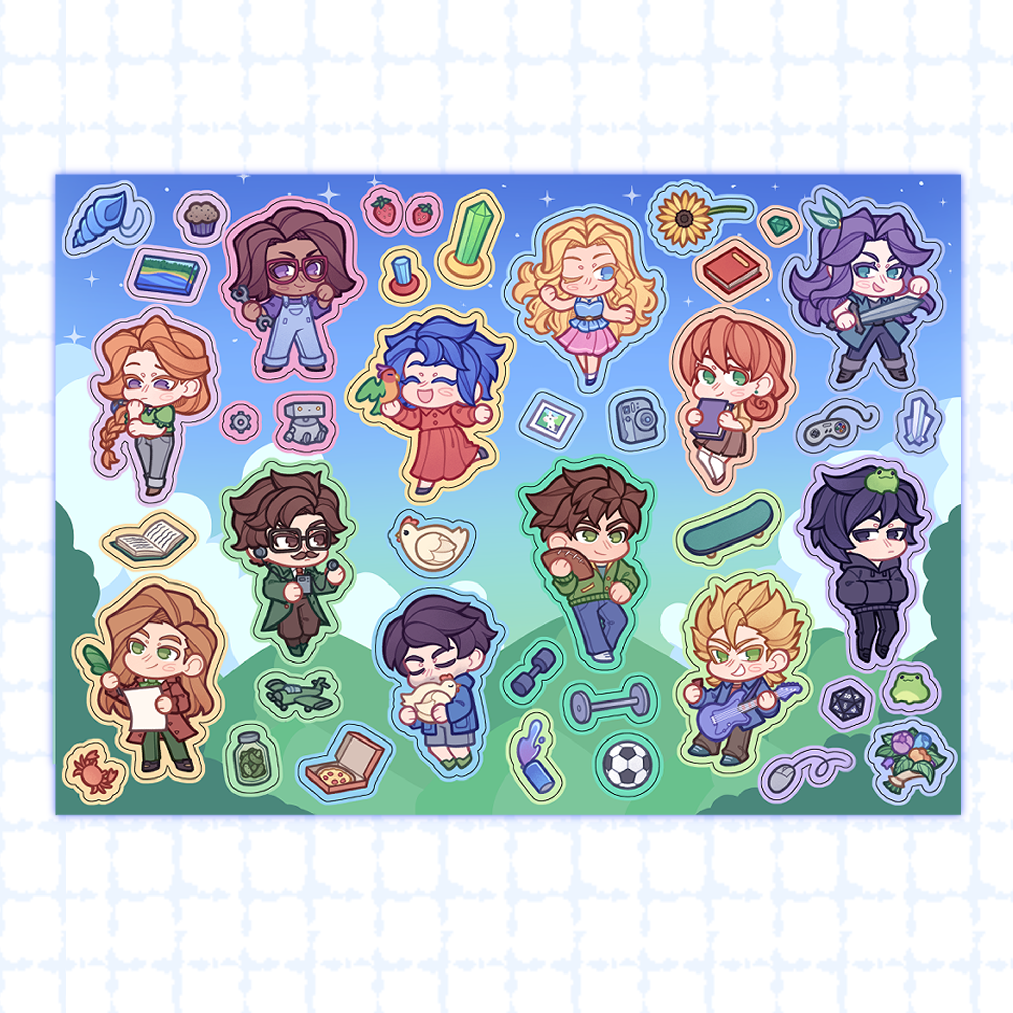Стикеры Stardew Valley
