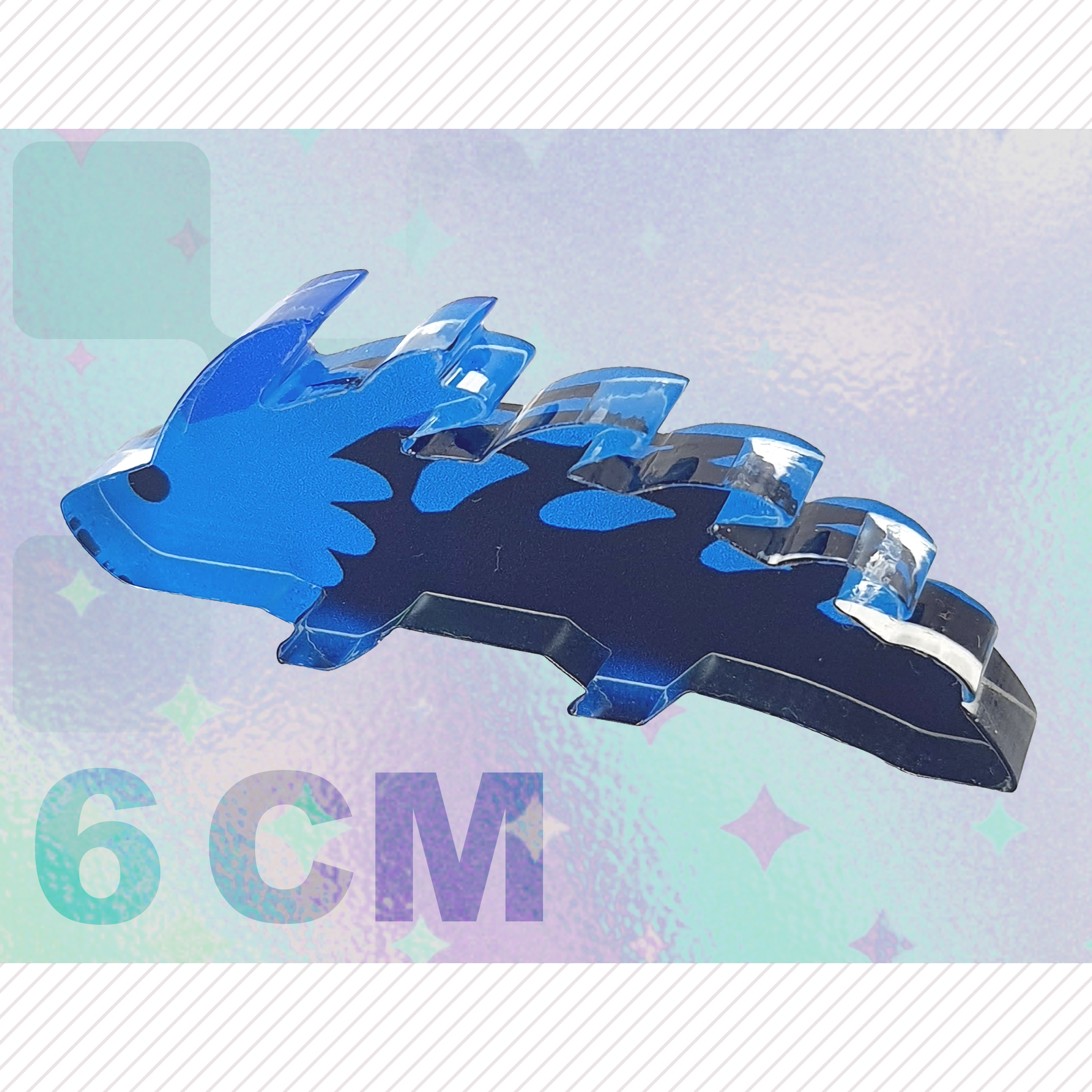Синий ящер стенд 6 см