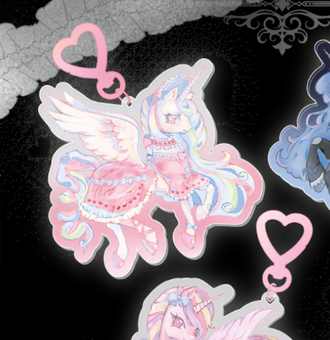 Случайный брелок My Little Pony Lolita Селестия